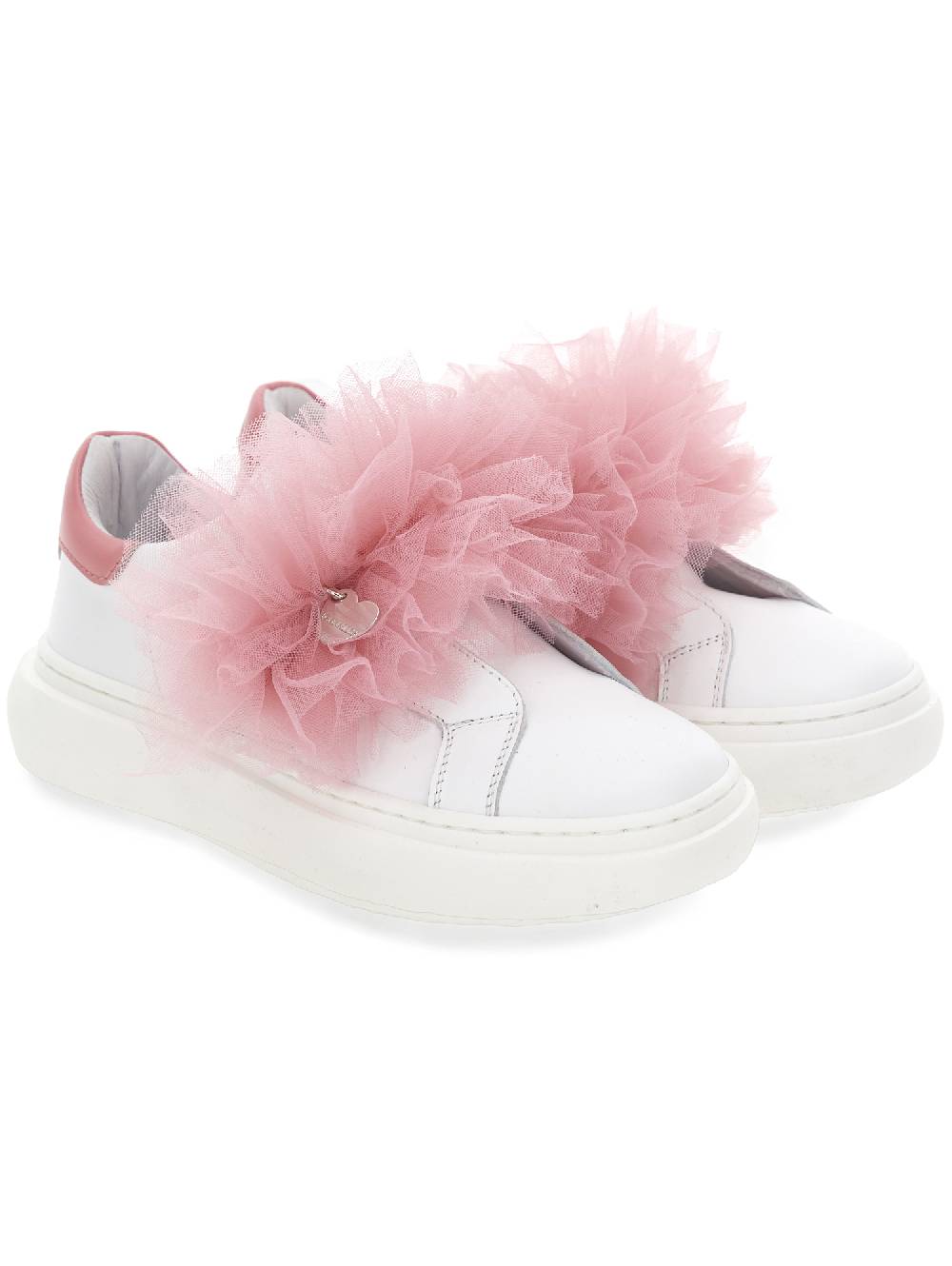 Monnalisa Sneakers nappa e tulle Fino al 50% di sconto