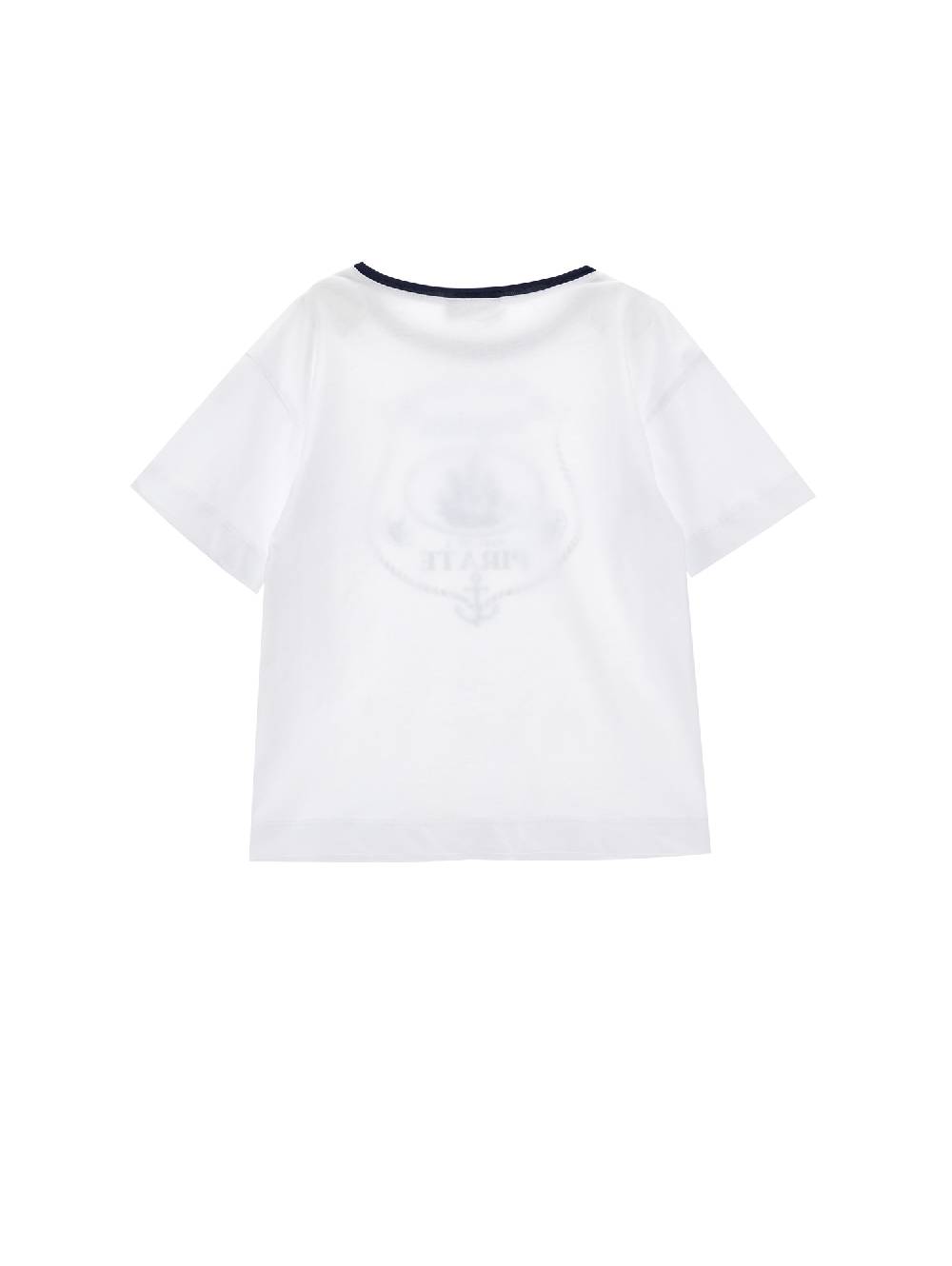 Monnalisa T-shirt jersey stampa stemma Offerte