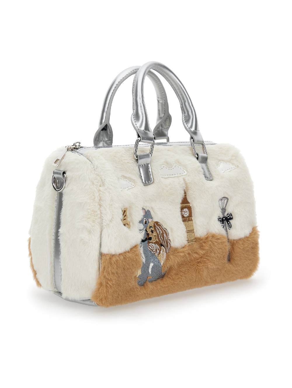 Monnalisa Borsa bauletto peluche Lilli e il Vagabondo Qualità Garantita