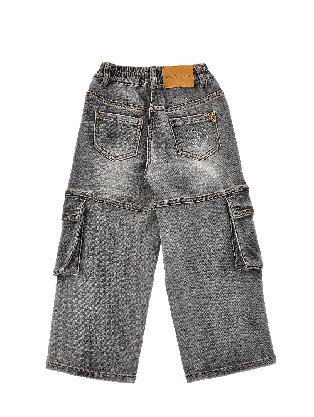 Monnalisa Jeans denim cargo Promozione