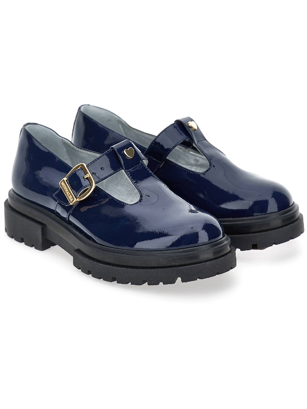 Monnalisa Scarpe vernice modello occhietti Presa