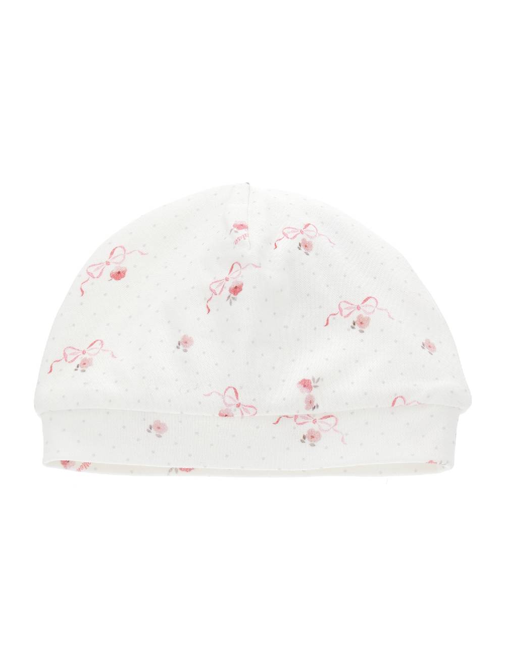 Monnalisa Cuffietta jersey floreale In Saldo