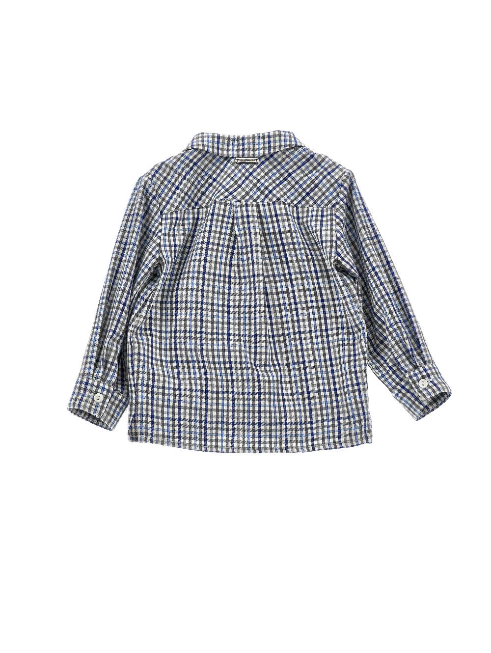 Monnalisa Camicia vaiella check Fino Al -60%