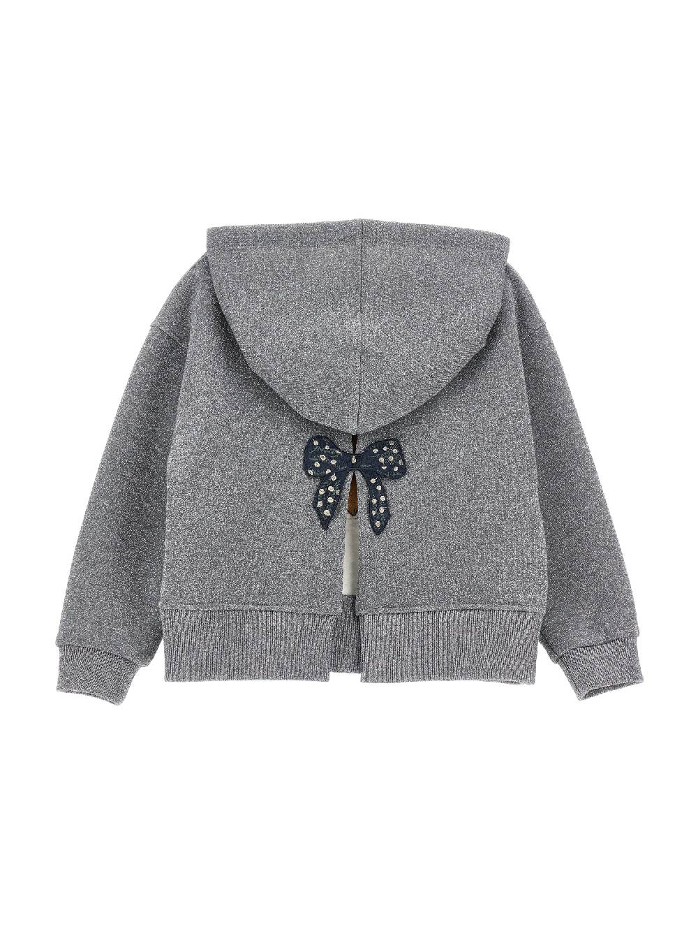 Monnalisa Hoodie lurex Lilli e il Vagabondo Comprane uno, ottenene uno gratis
