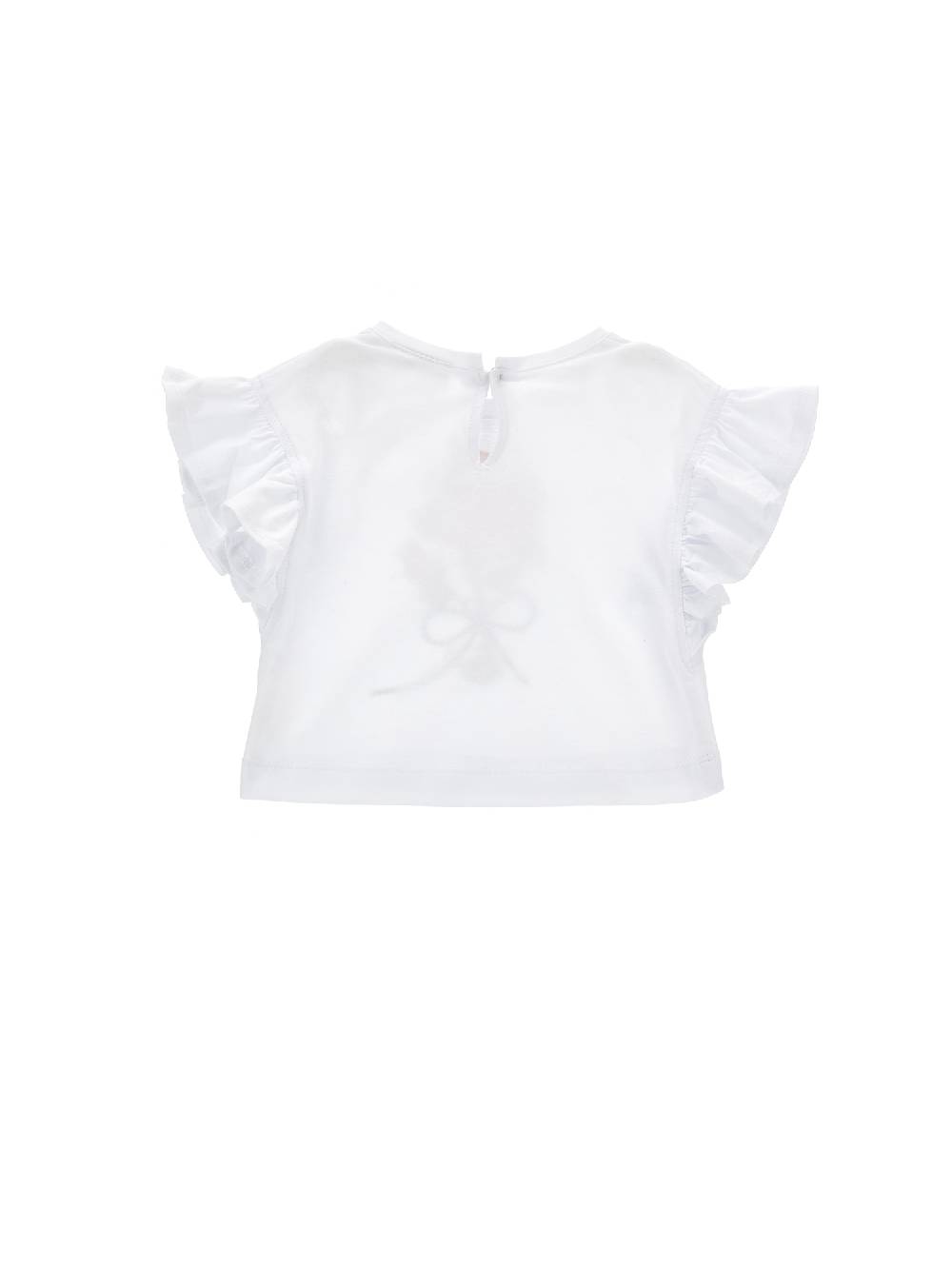 Monnalisa T-shirt cropped Special Occasion Nuovo