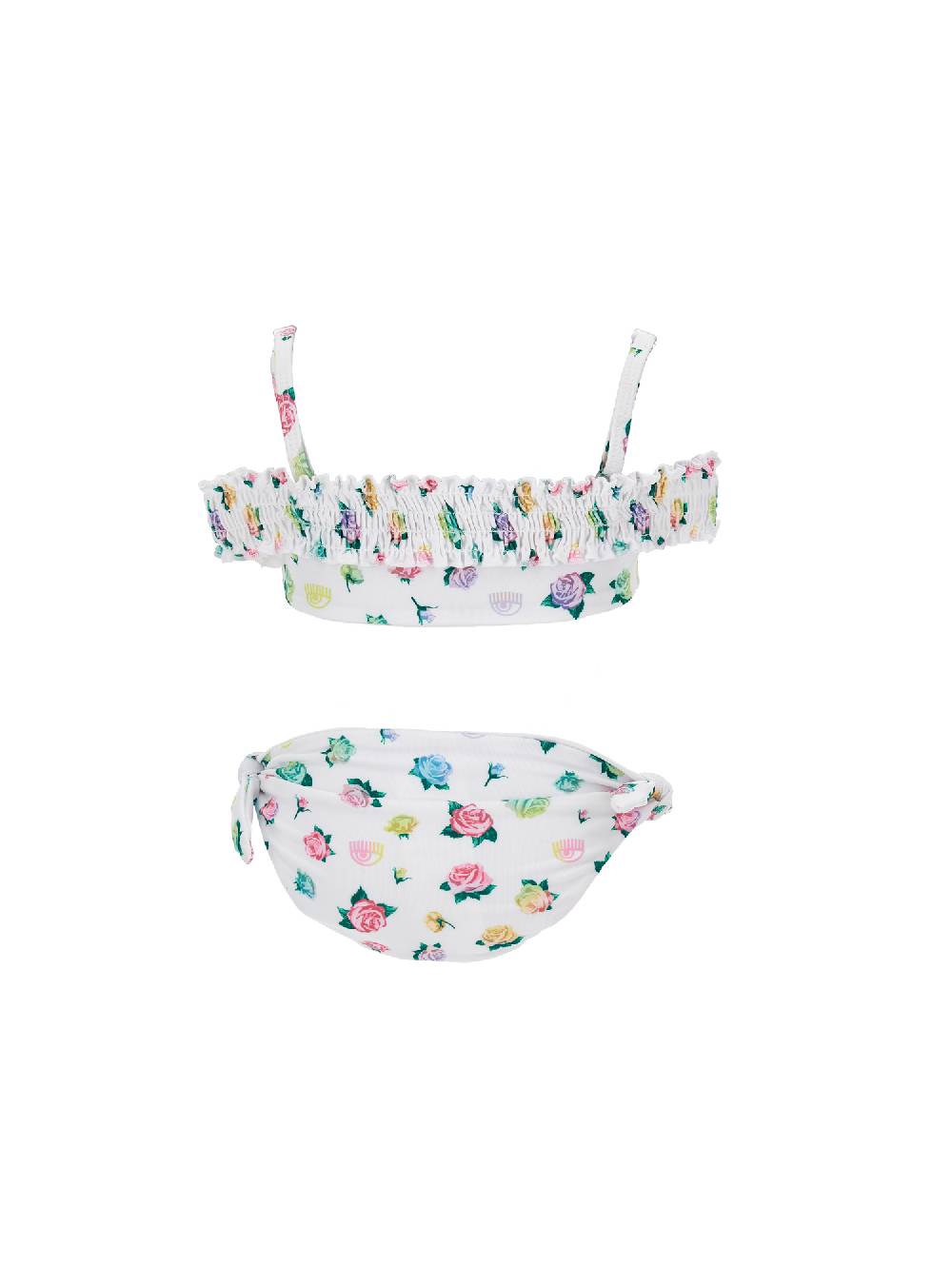Monnalisa Costume rose all over Fino Al -60%