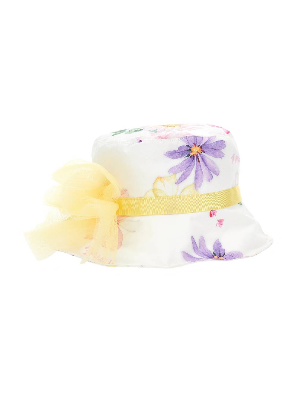 Monnalisa Cappello popeline stampa floreale Offerta