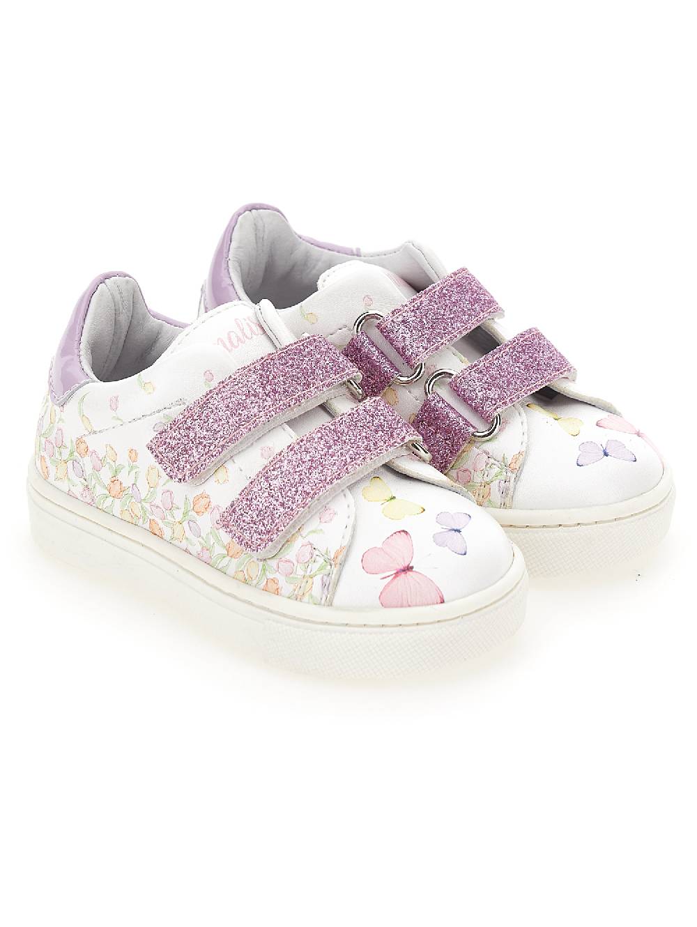 Monnalisa Sneakers tessuto tecnico glitter Novità