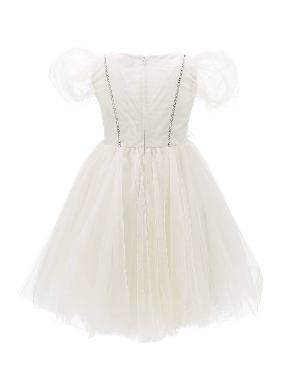 Monnalisa Abito Sunset tulle mano seta Online