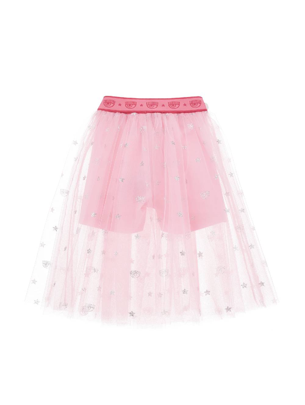 Monnalisa Gonna in tulle Logomania all over Negozio