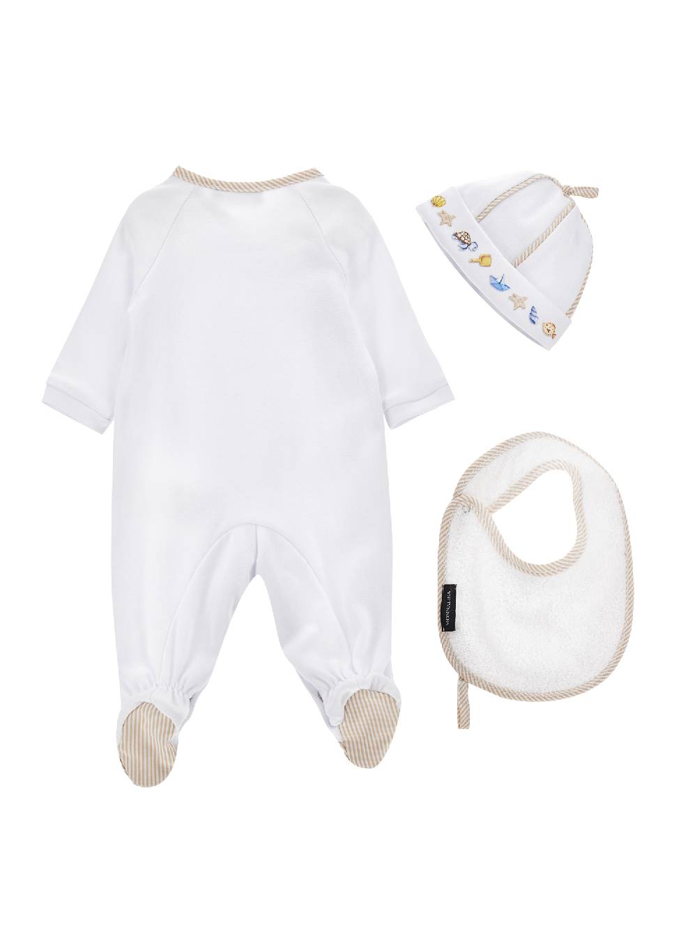 Monnalisa Completo neonato, tre pezzi cotone Mickey Mouse Promozione Limitata