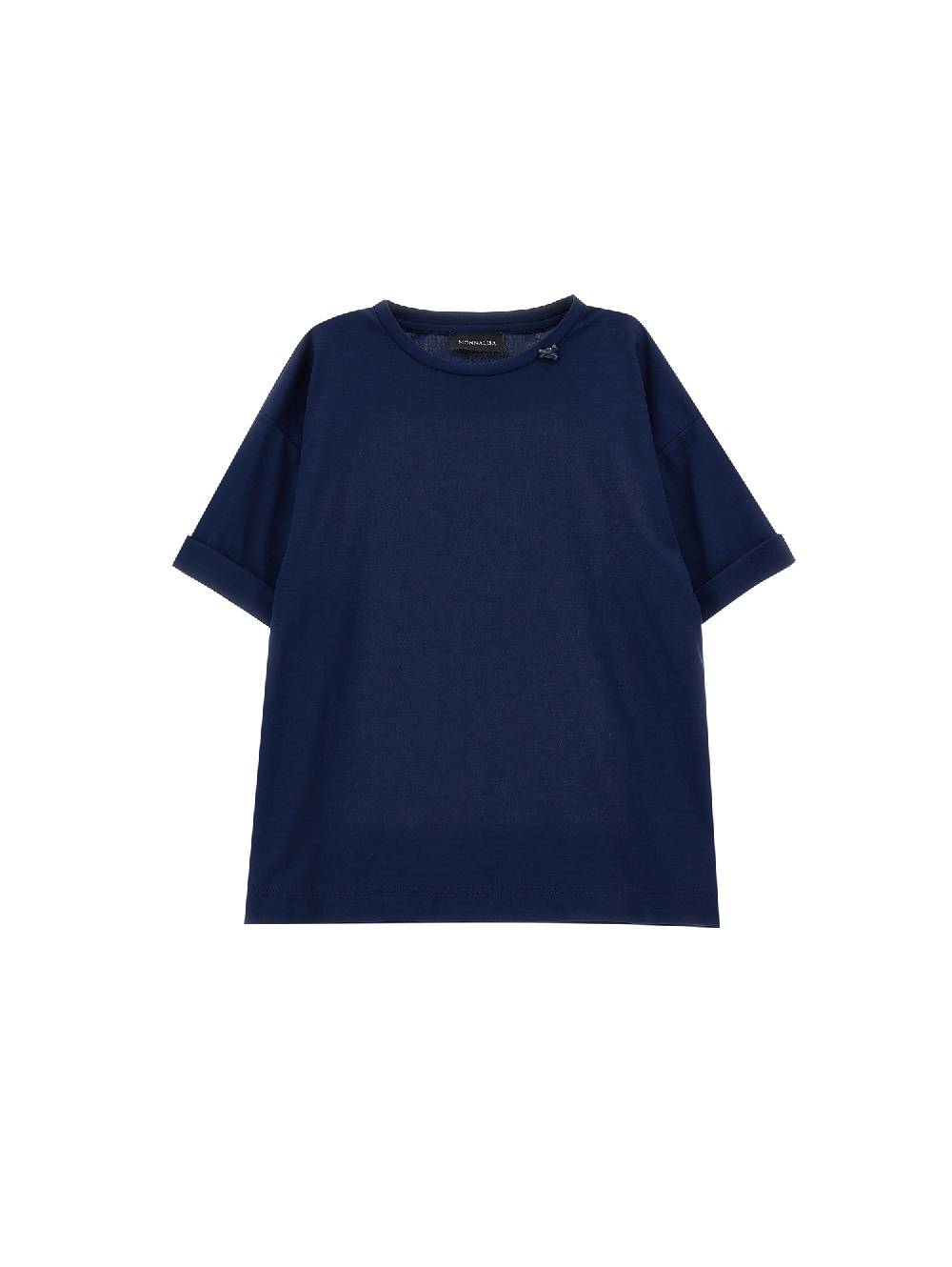 Monnalisa T-shirt cotone tinta unita