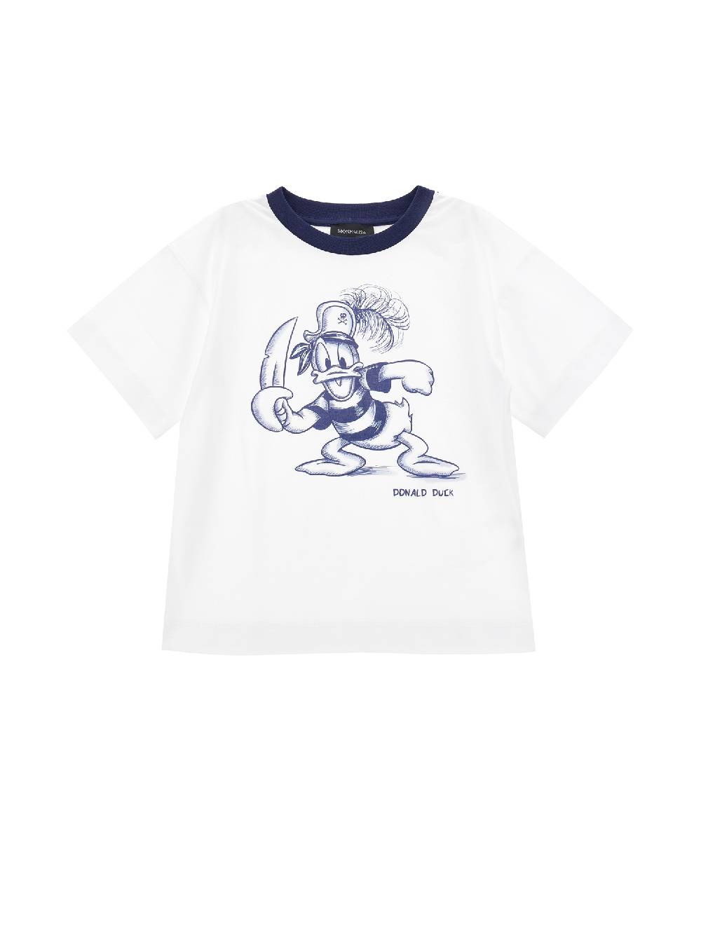 Monnalisa T-shirt jersey Donald Duck Saldi Di Fabbrica