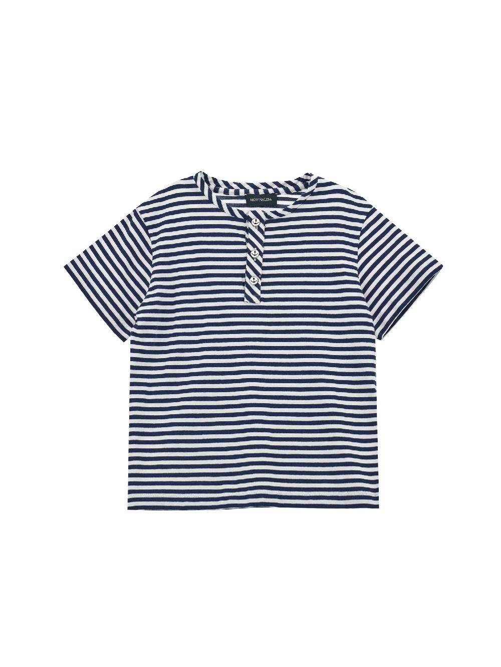 Monnalisa T-shirt jersey rigata Nuova