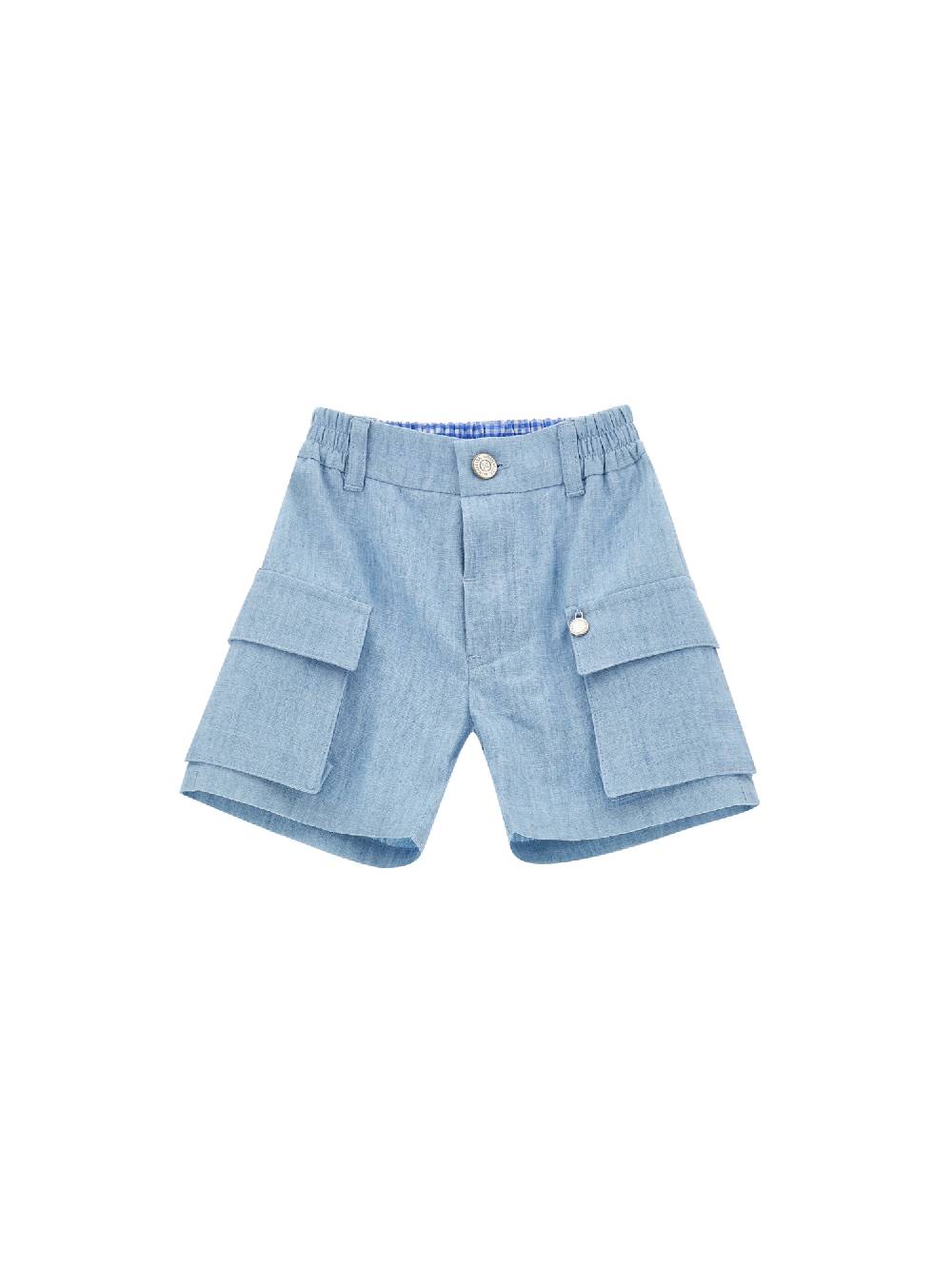 Monnalisa Bermuda cargo chambray Vendite stagionali