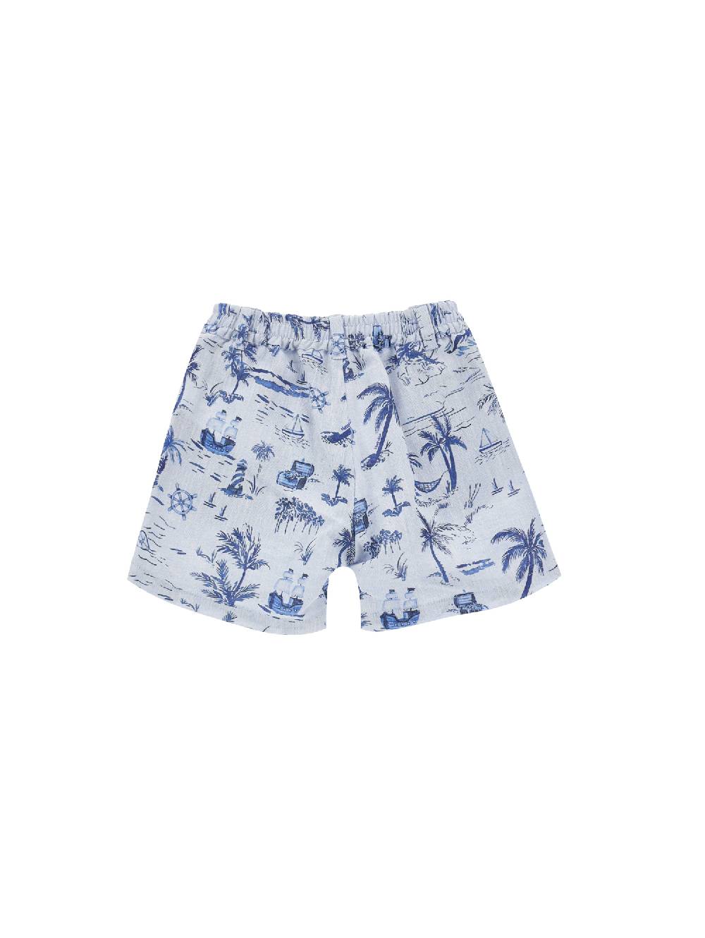 Monnalisa Bermuda tela marine Offerta Pasqua