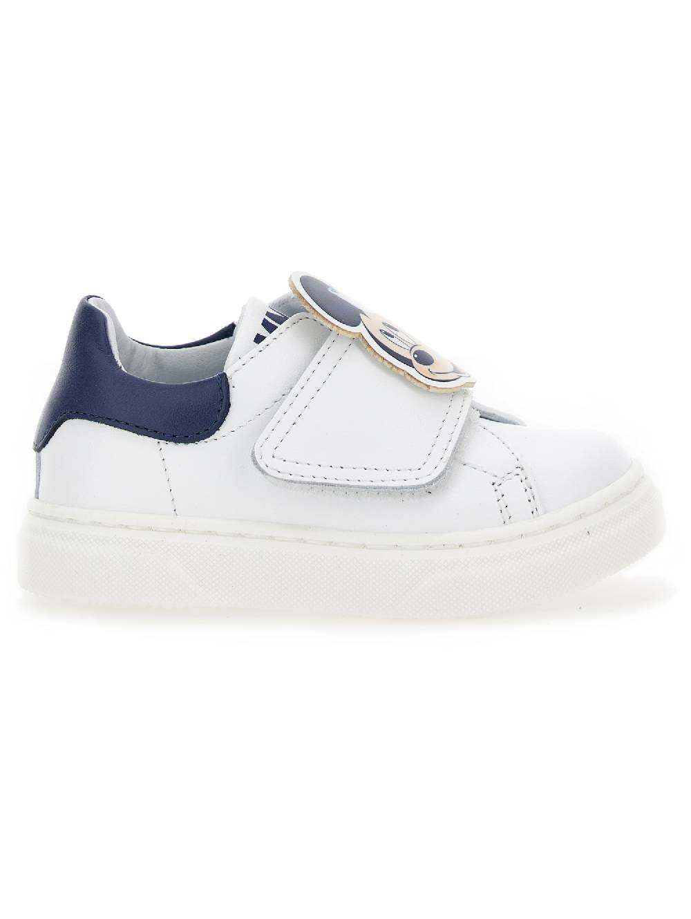 Monnalisa Sneakers pelle con Mickey