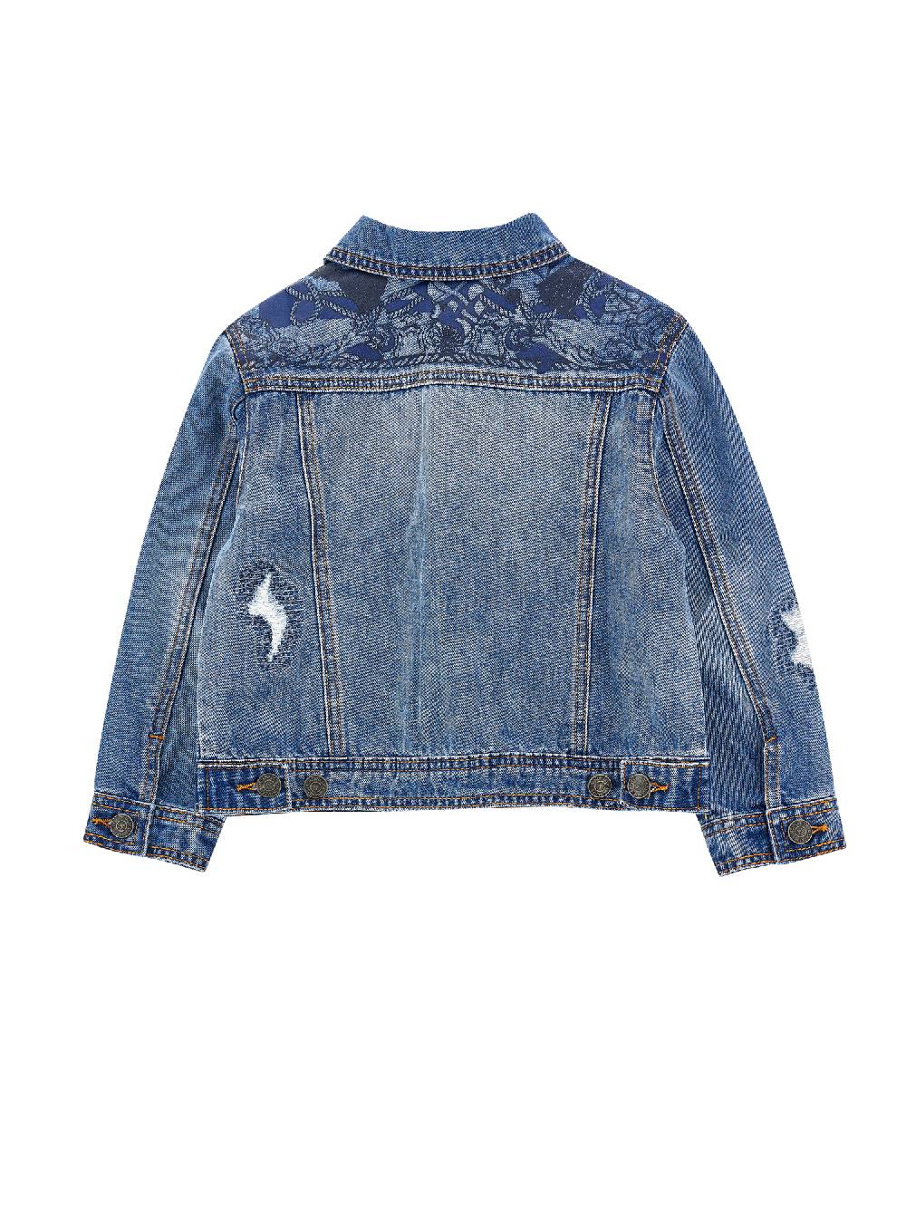 Monnalisa Giubbino jeans cinquetasche Black Friday Prezzi