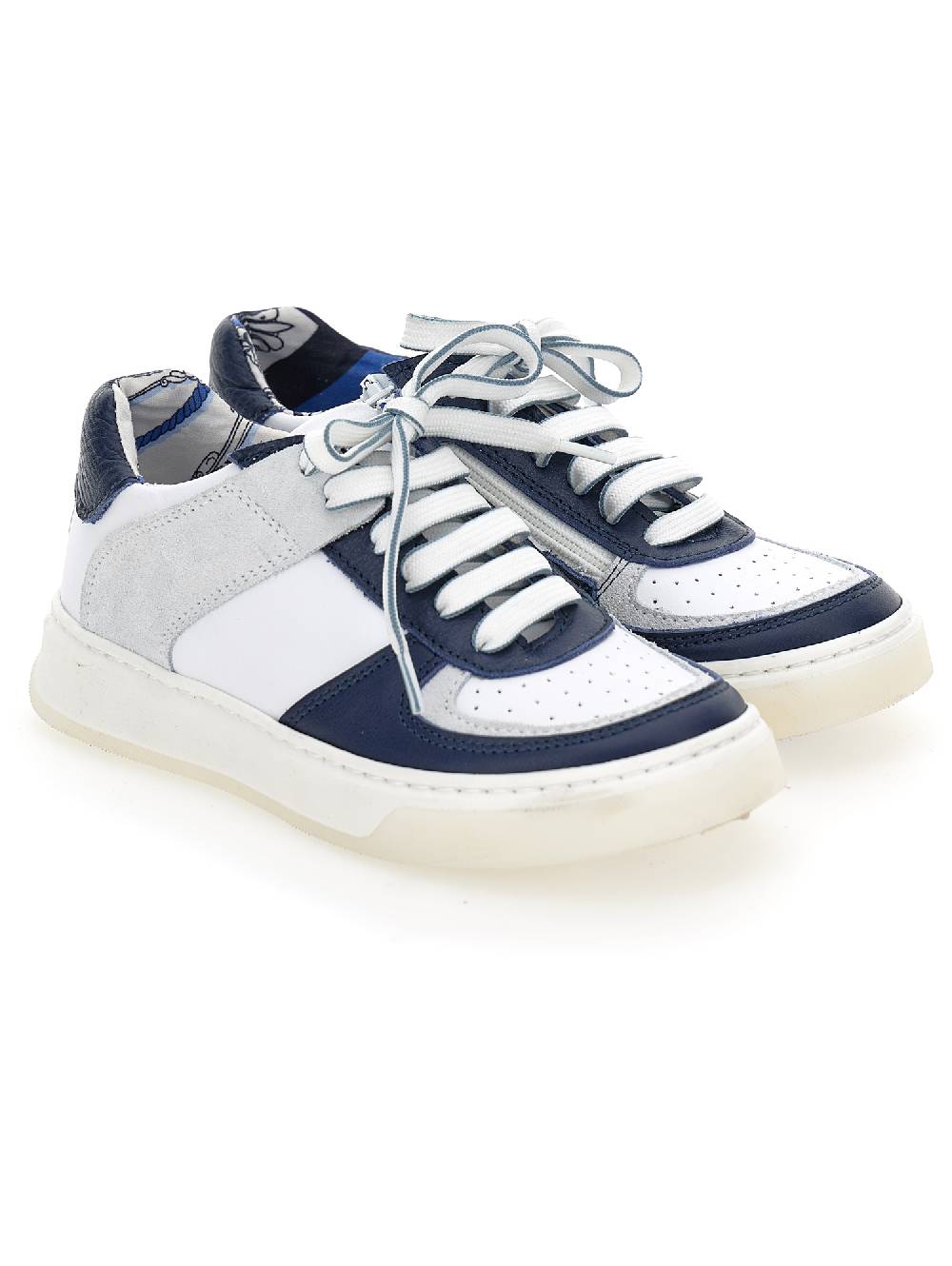 Monnalisa Sneakers pelle e crosta In vendita