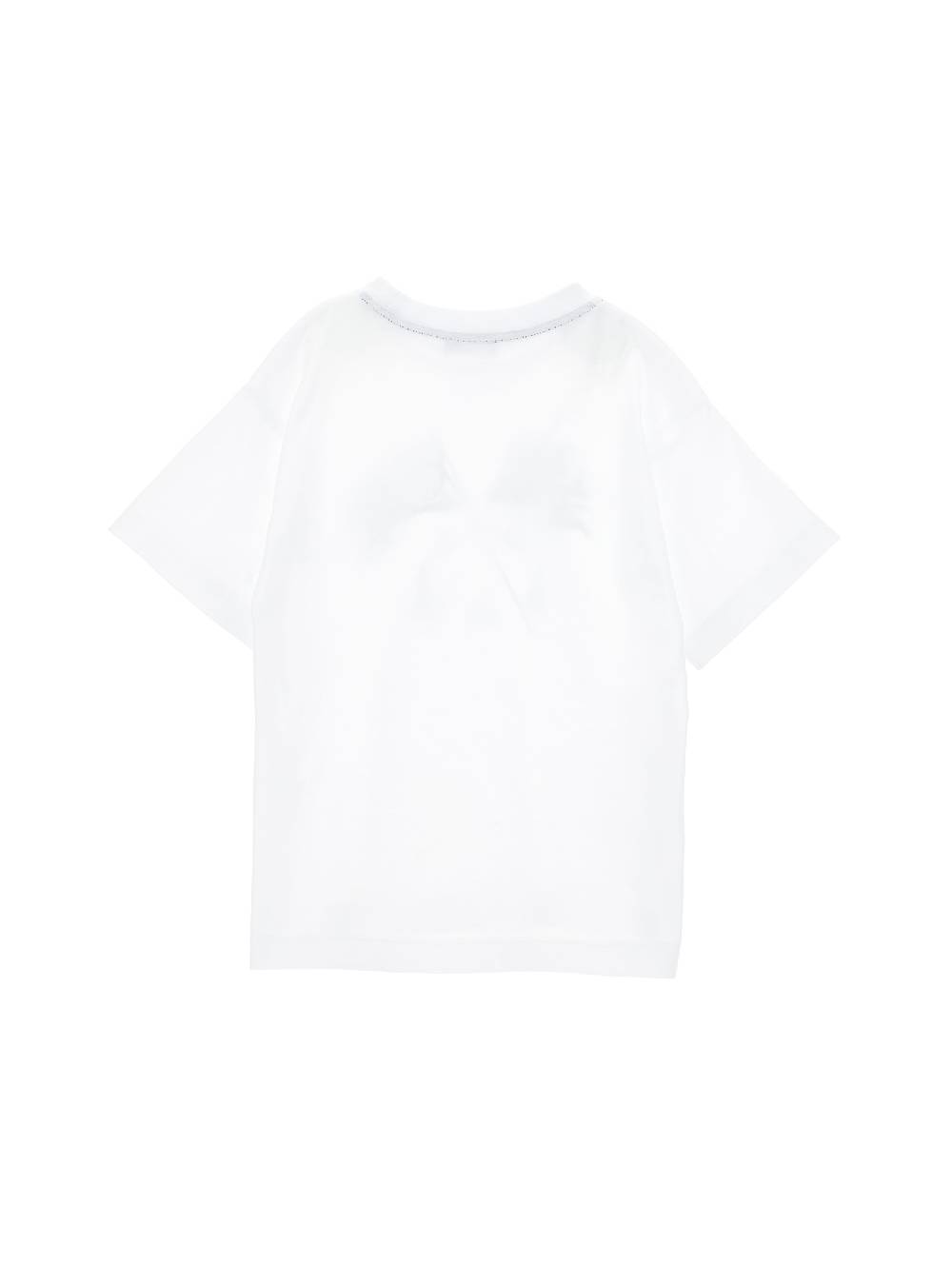 Monnalisa T-shirt cotone stampa bandiere nautiche Duty-free