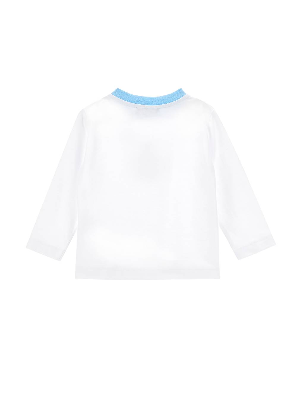 Monnalisa T-shirt jersey stampa earth maniche lunghe Fino Al -60%