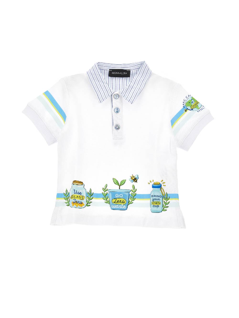 Monnalisa Polo piquet con spacchetti Convenienza
