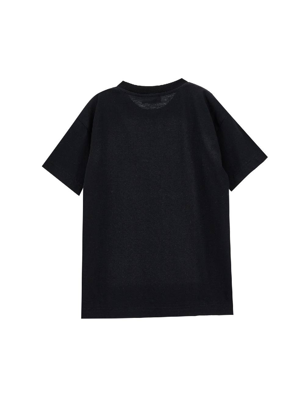 Monnalisa T-shirt cotone pois con logo Saldi Di Fabbrica