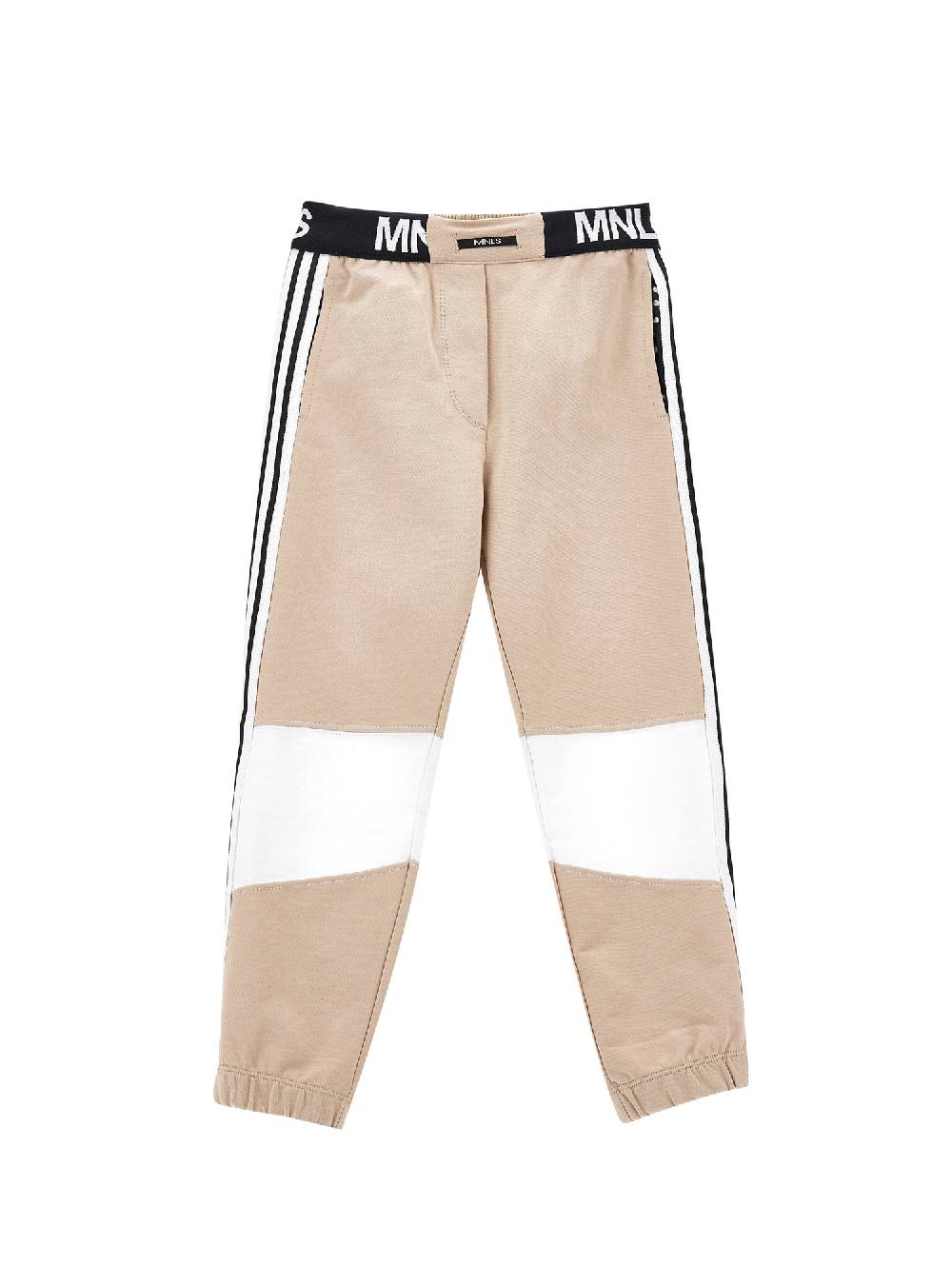 Monnalisa Pantaloni jogger felpa bicolor Moda