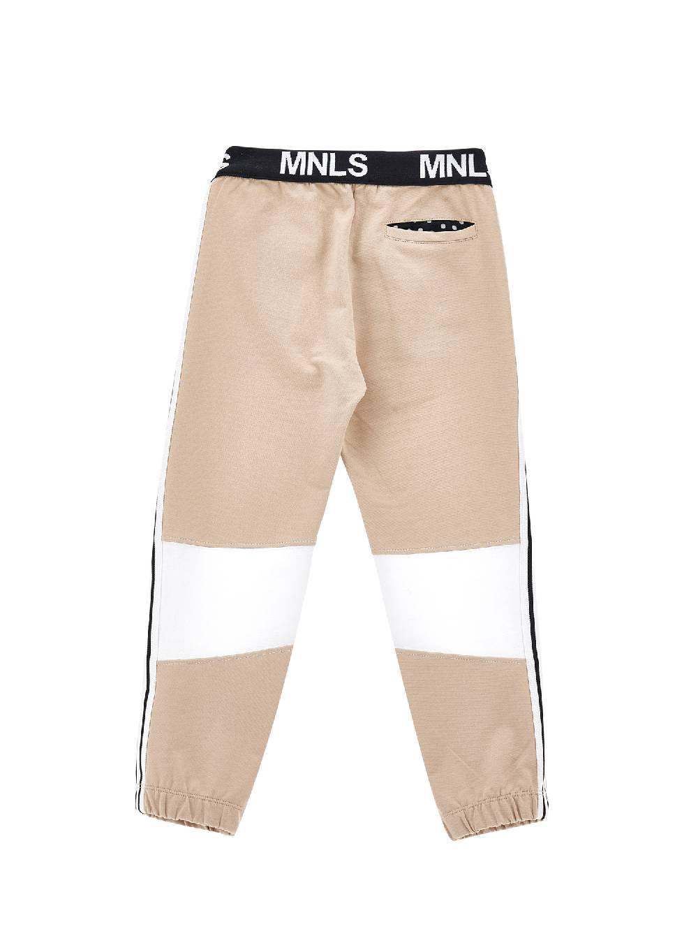 Monnalisa Pantaloni jogger felpa bicolor Moda