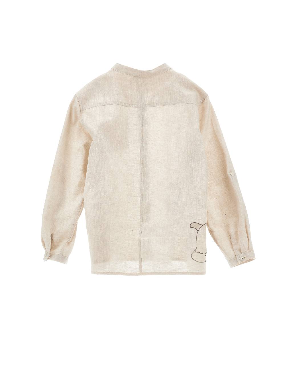 Monnalisa Camicia lino Spike Prezzo di fabbrica
