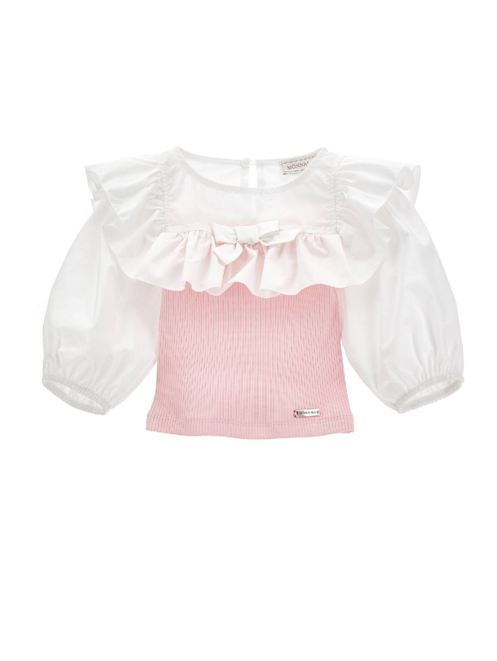 Monnalisa Top cotone con viscosa Shopping online