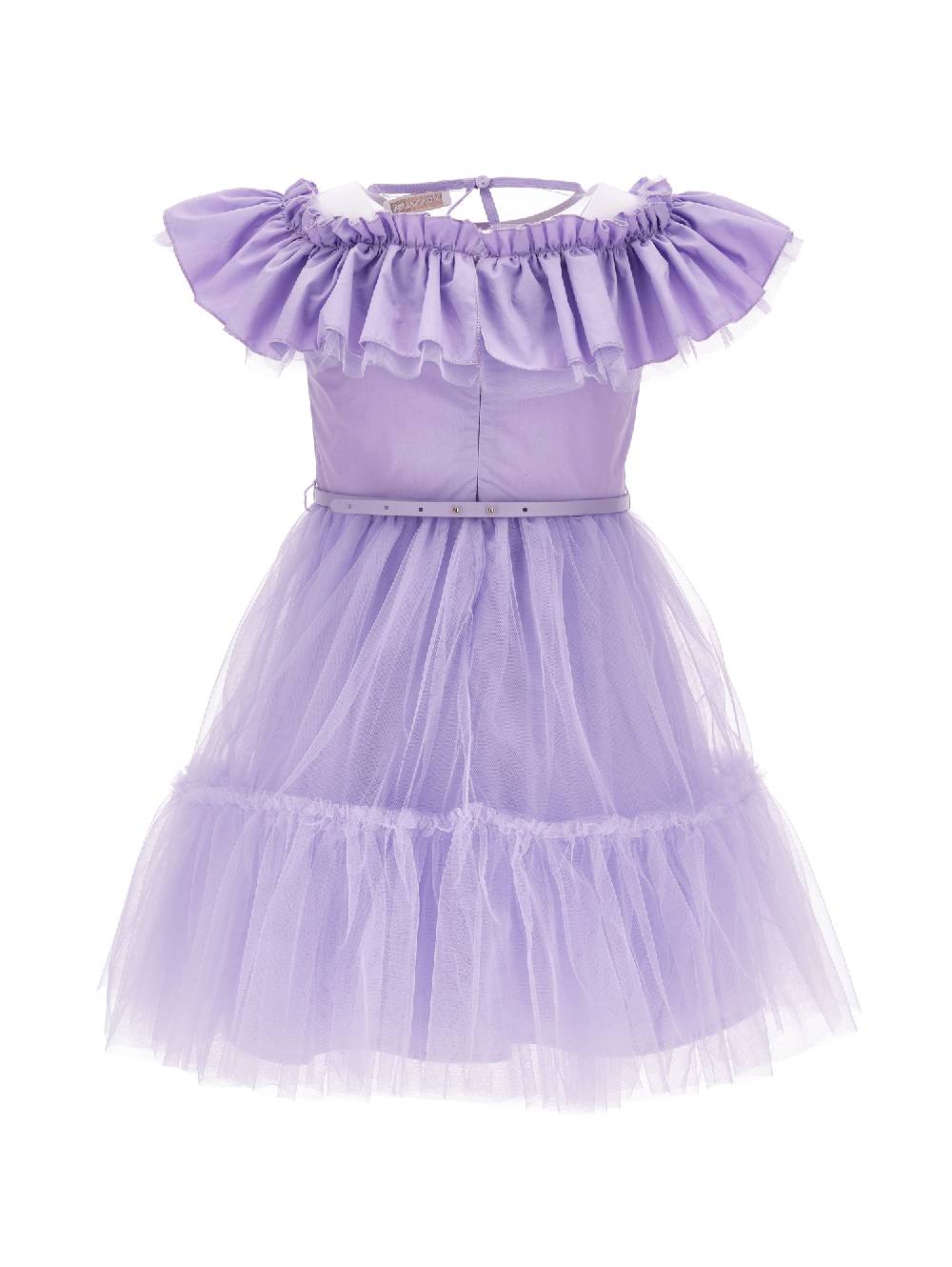 Monnalisa Abito tulle con volant Offerta Anniversario