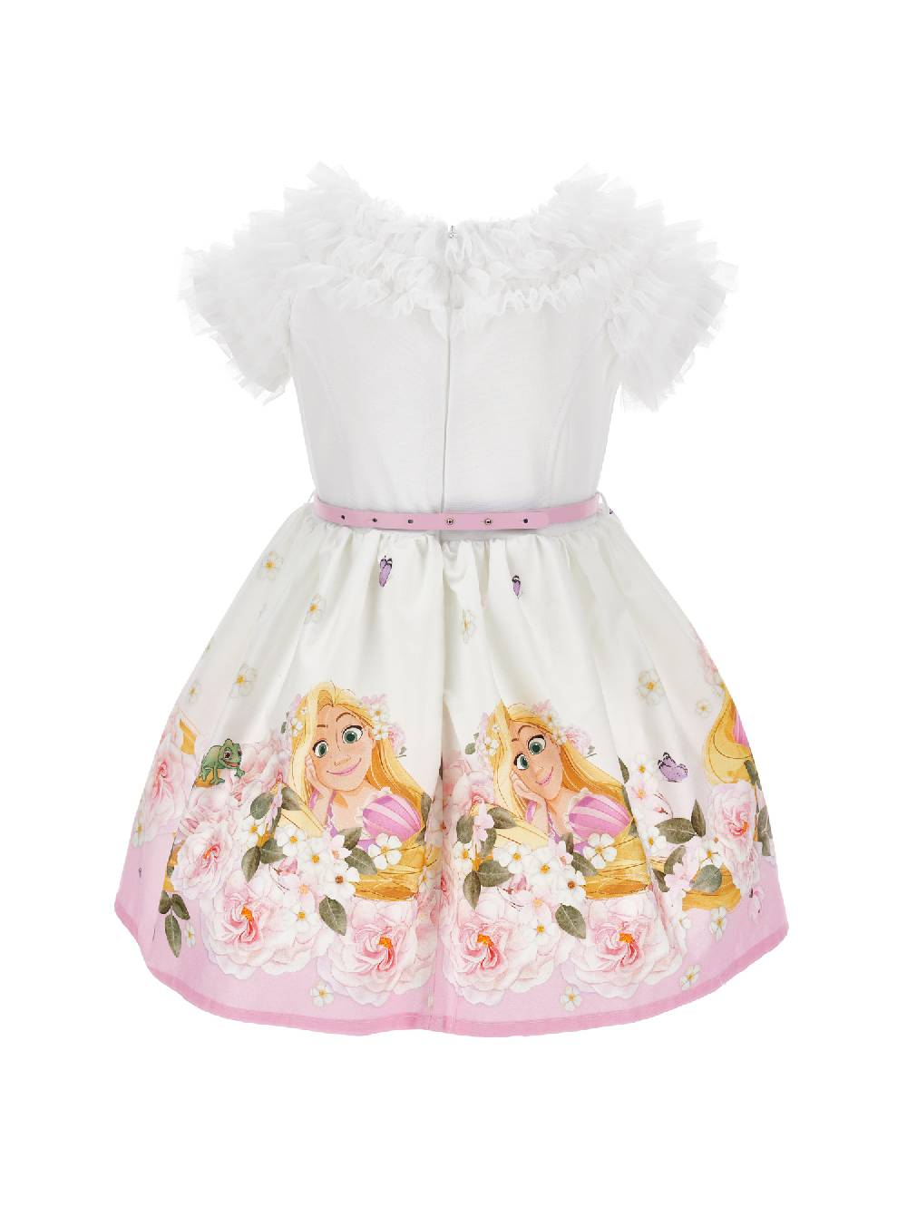 Monnalisa Abito popeline tulle Rapunzel Enormi risparmi