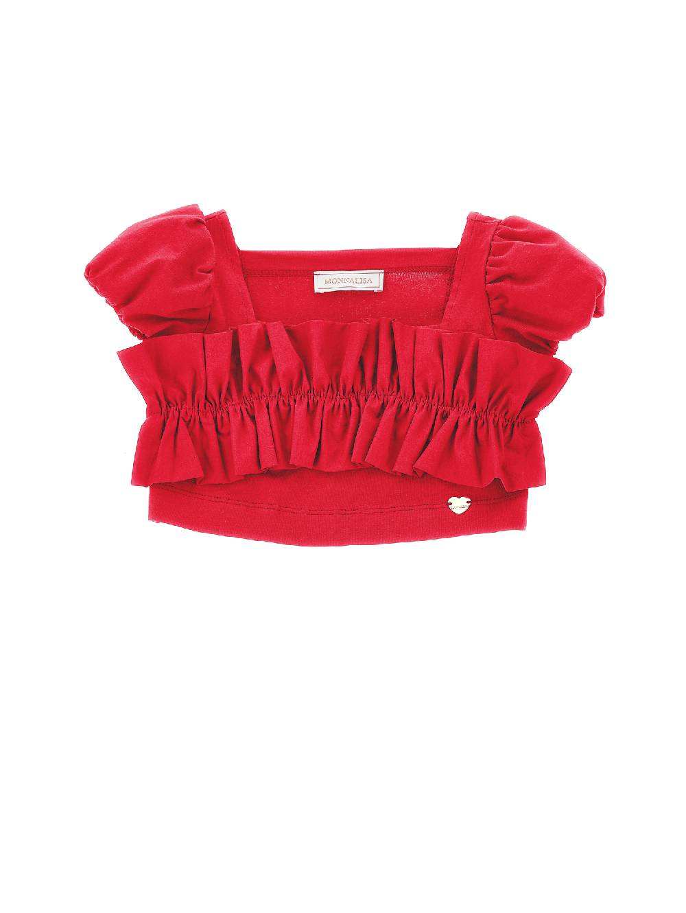 Monnalisa Top cropped jersey