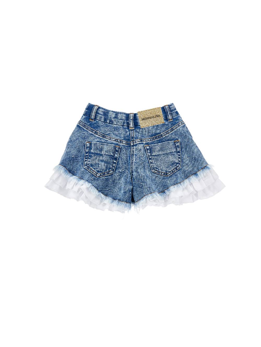 Monnalisa Short cinquetasche strass Fino al 55% di sconto