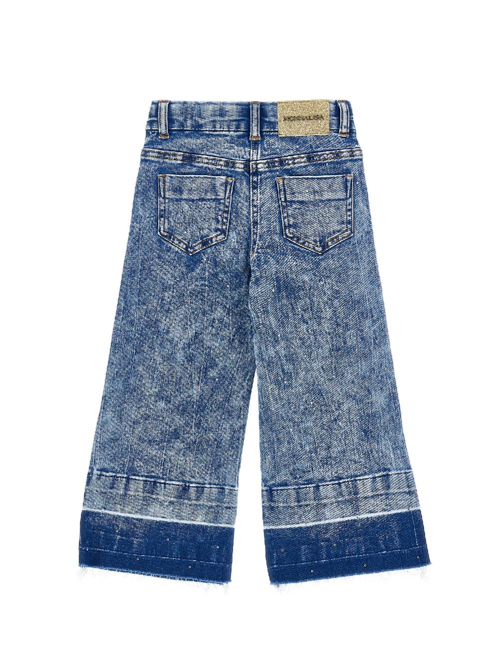 Monnalisa Jeans cinquetasche flare Limitato a 3 giorni