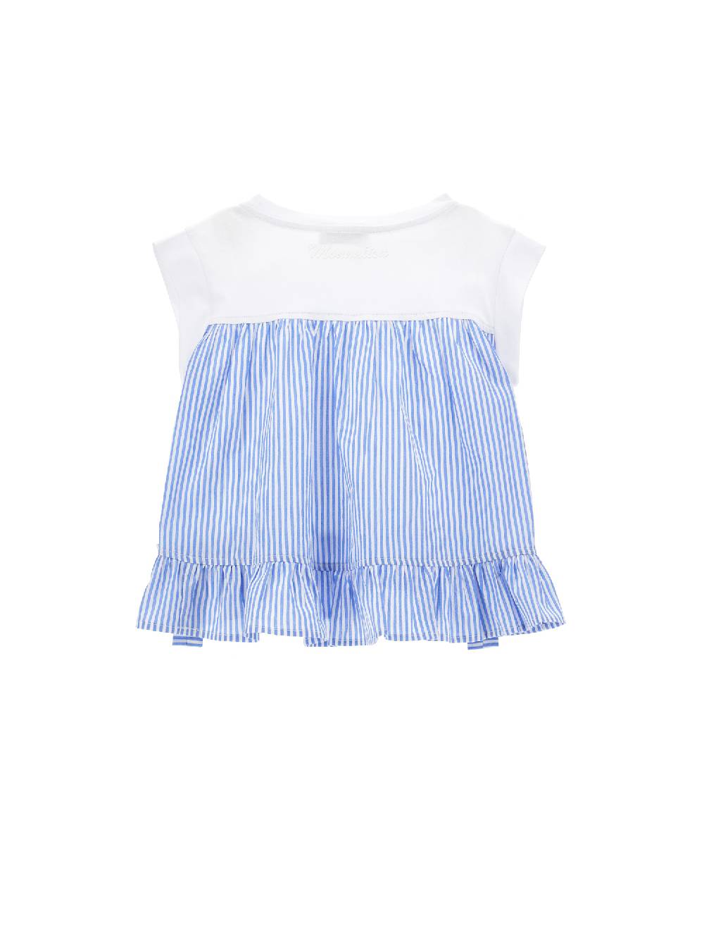 Monnalisa T-shirt con fiocchi e strass Italy