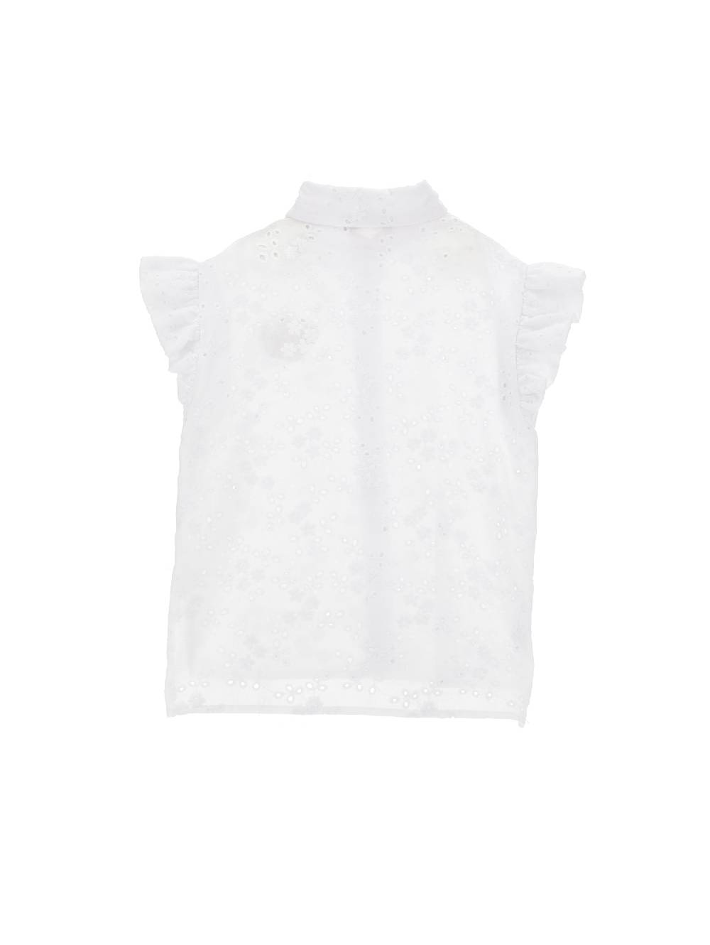 Monnalisa Camicia ricamo sangallo Sconto