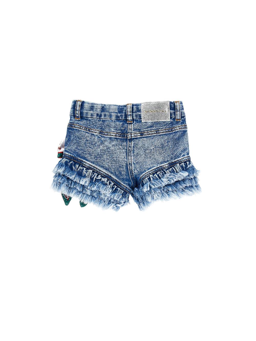 Monnalisa Shorts jeans con foulard Negozio