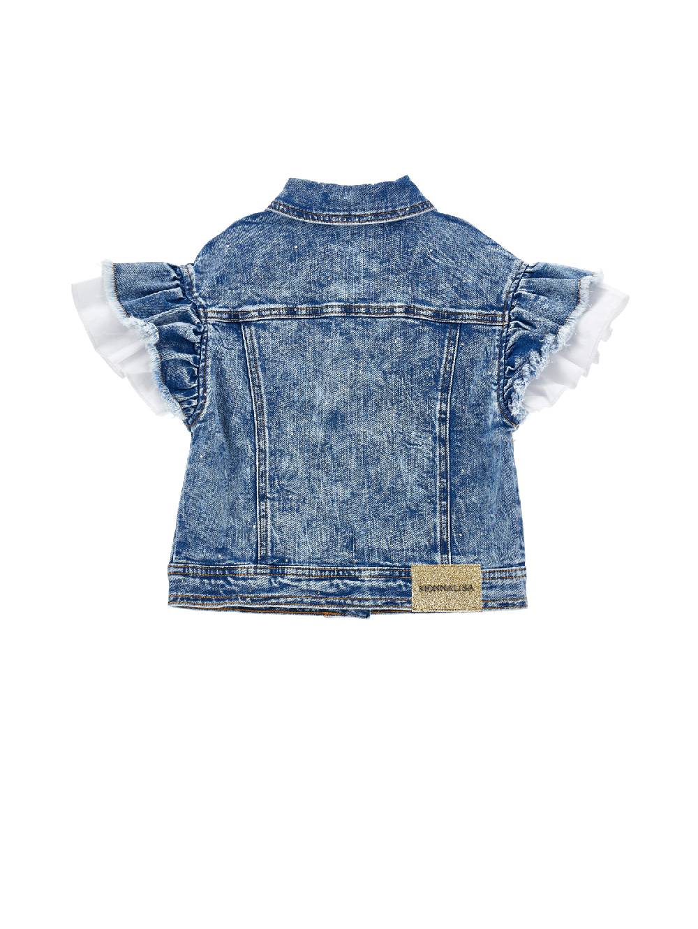 Monnalisa Gilet denim stretch Offerta Giorno del Papà