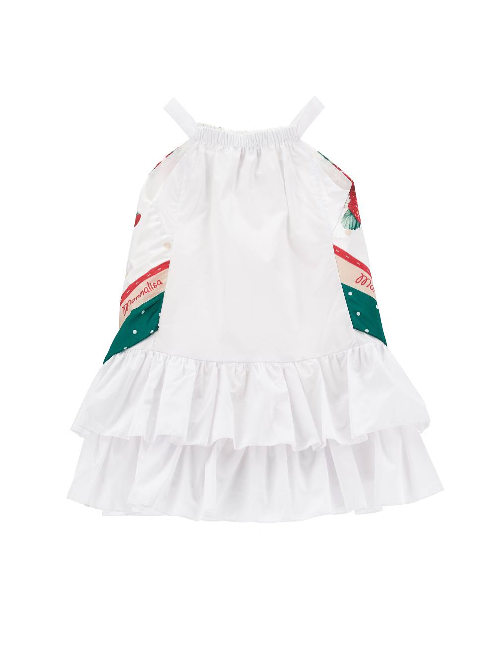 Monnalisa Abito con spalline e inserto foulard Lightning offer