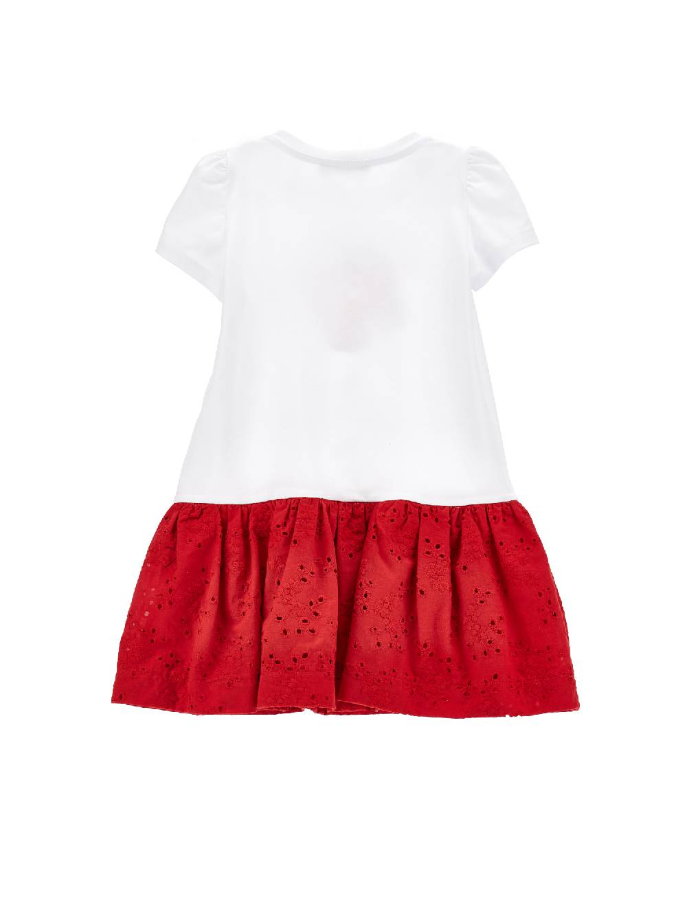 Monnalisa Abito jersey balza sangallo Offerte stagionali