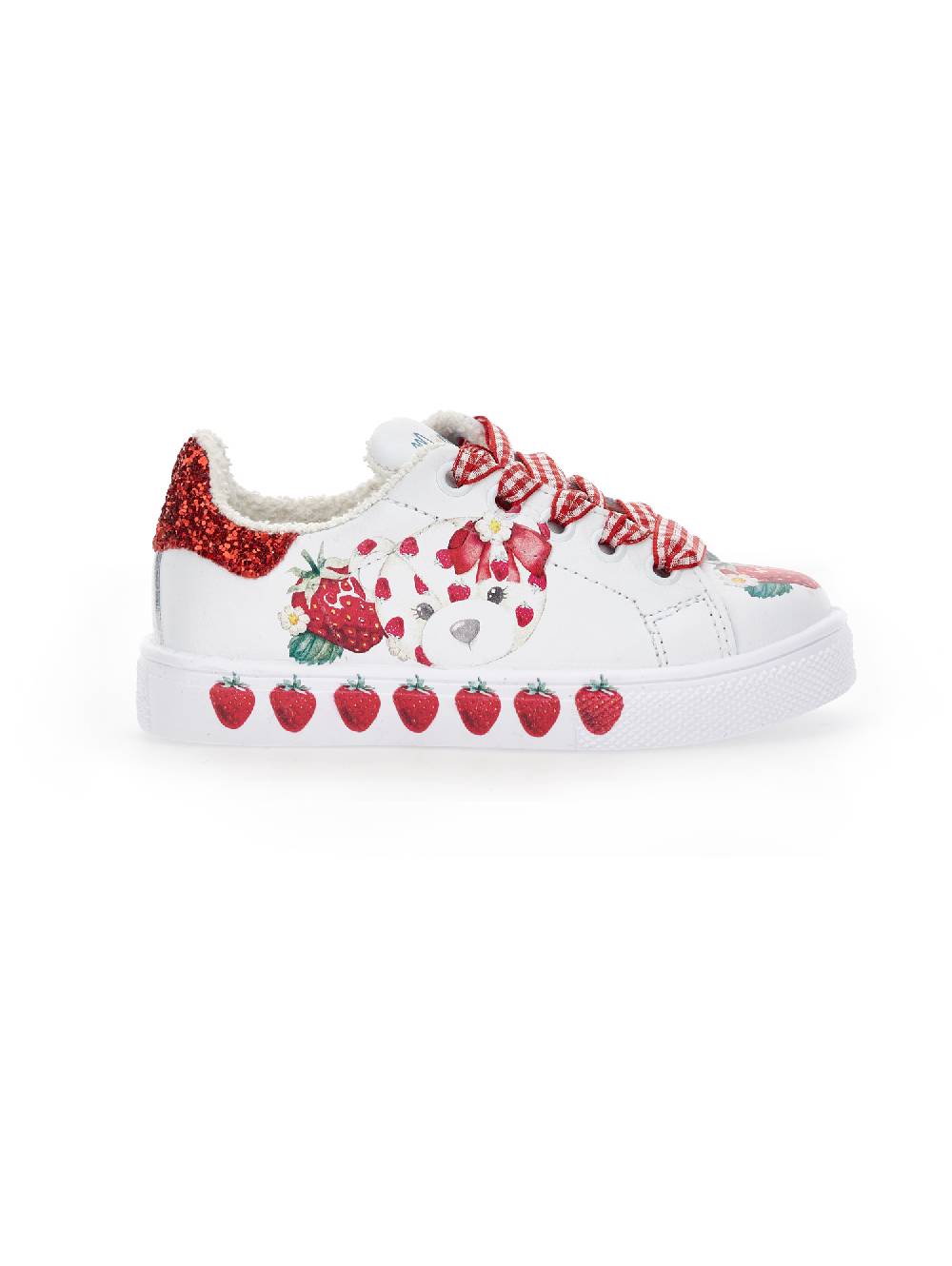 Monnalisa Sneakers stampa fragole Comprane uno, ottenene uno gratis