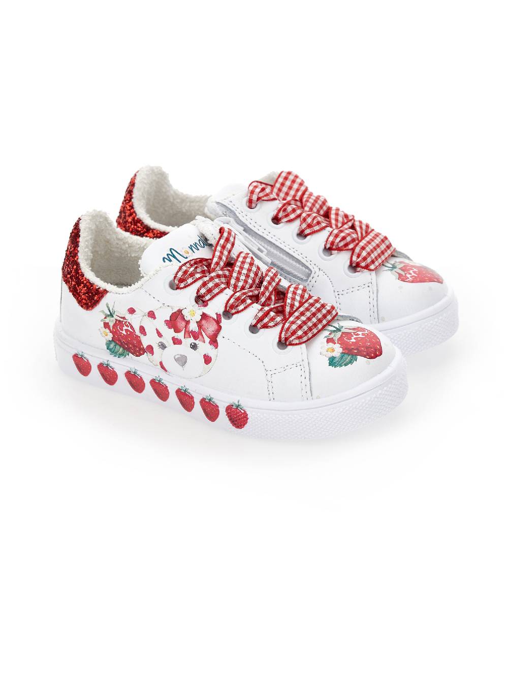 Monnalisa Sneakers stampa fragole Comprane uno, ottenene uno gratis