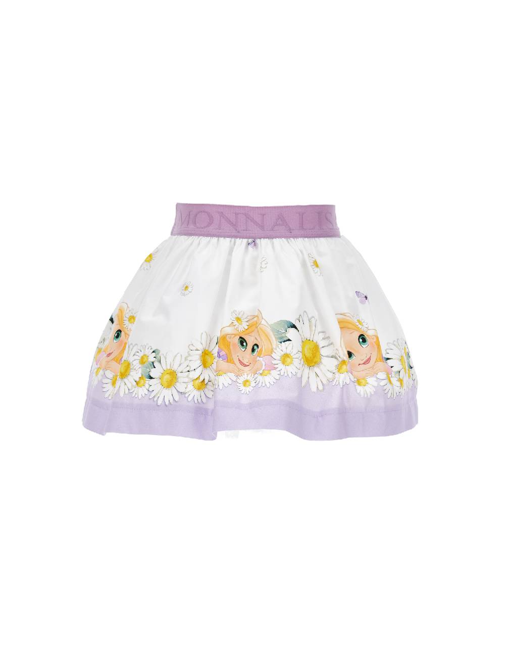 Monnalisa Gonna popeline Rapunzel e margherite Sconti VIP