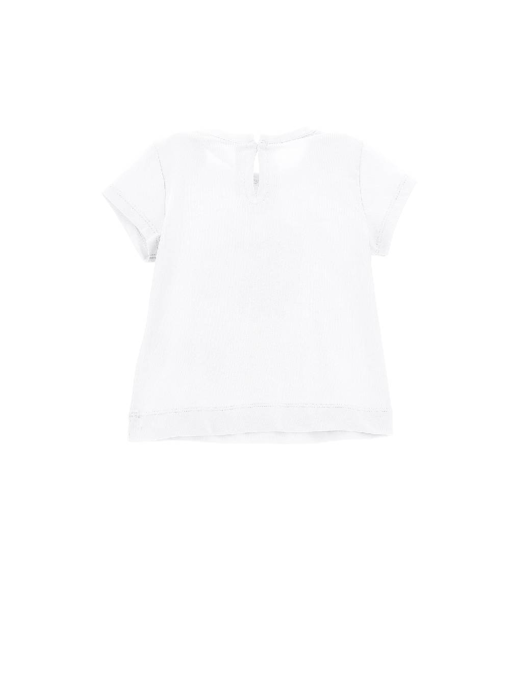 Monnalisa T-shirt con maxi margherita Solo un giorno rimasto