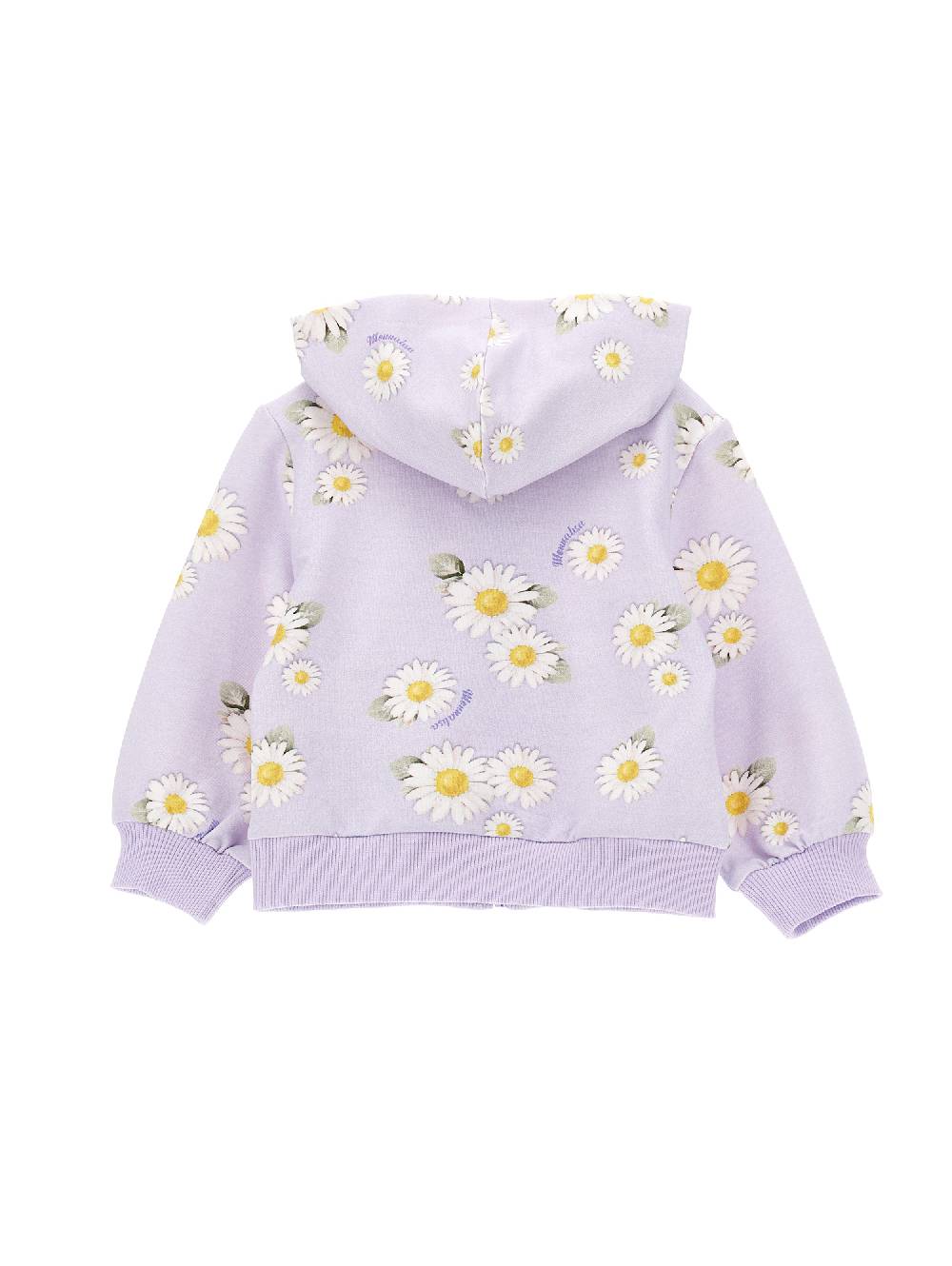 Monnalisa Felpa con cappuccio margherite 50% di sconto con spedizione gratuita