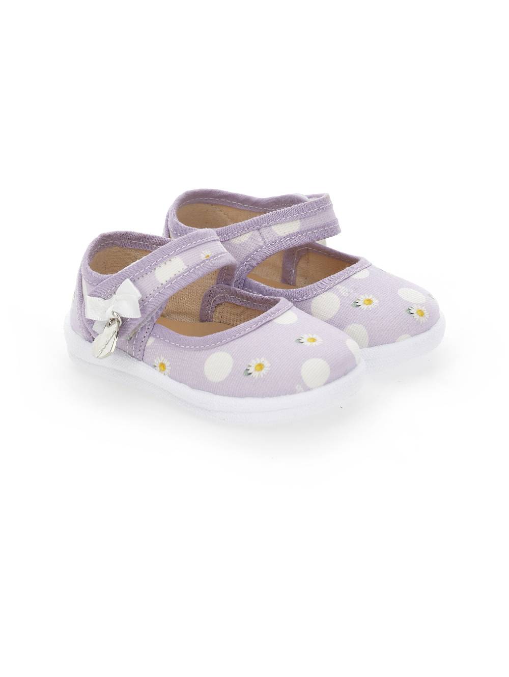 Monnalisa Ballerine pois con charm Spedizione Gratuita