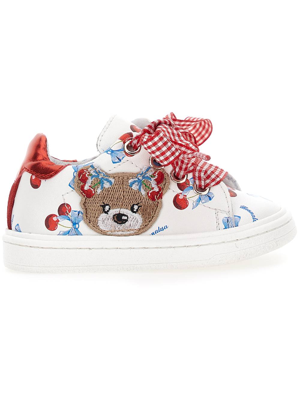 Monnalisa Sneakers ciliegie con orsetto Sottocosto