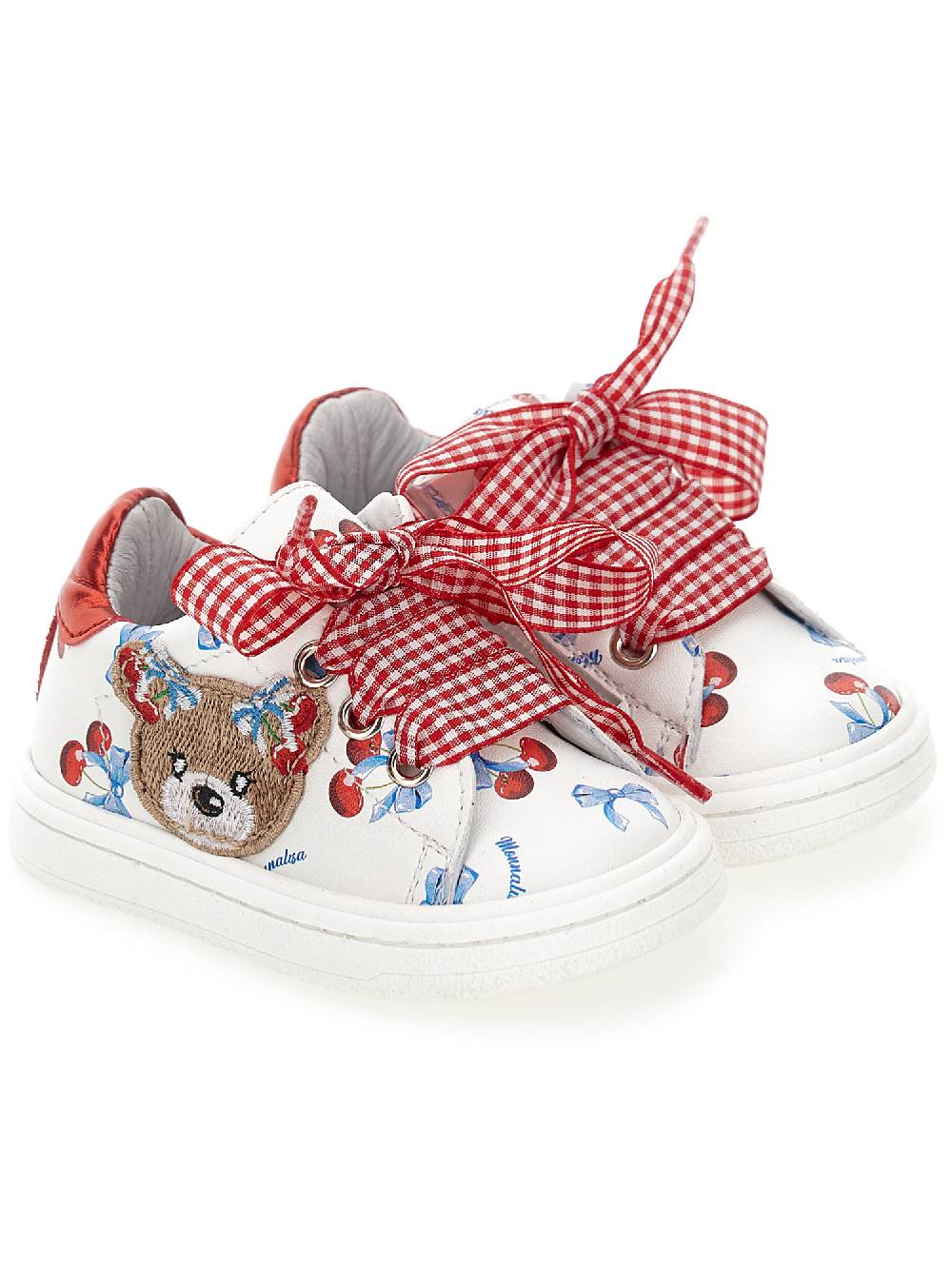Monnalisa Sneakers ciliegie con orsetto Sottocosto